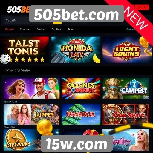 Comparativo de jogos disponíveis em 505bet